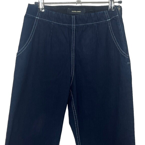 Rachel Comey High Rise Straight Leg Prime Jeans in Dark Indigo Womens Size 0 - Picture 3 of 13